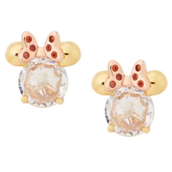 KATE SPADE • New York x Disney Minnie Mouse Stone Earrings - Picture 1 of 5
